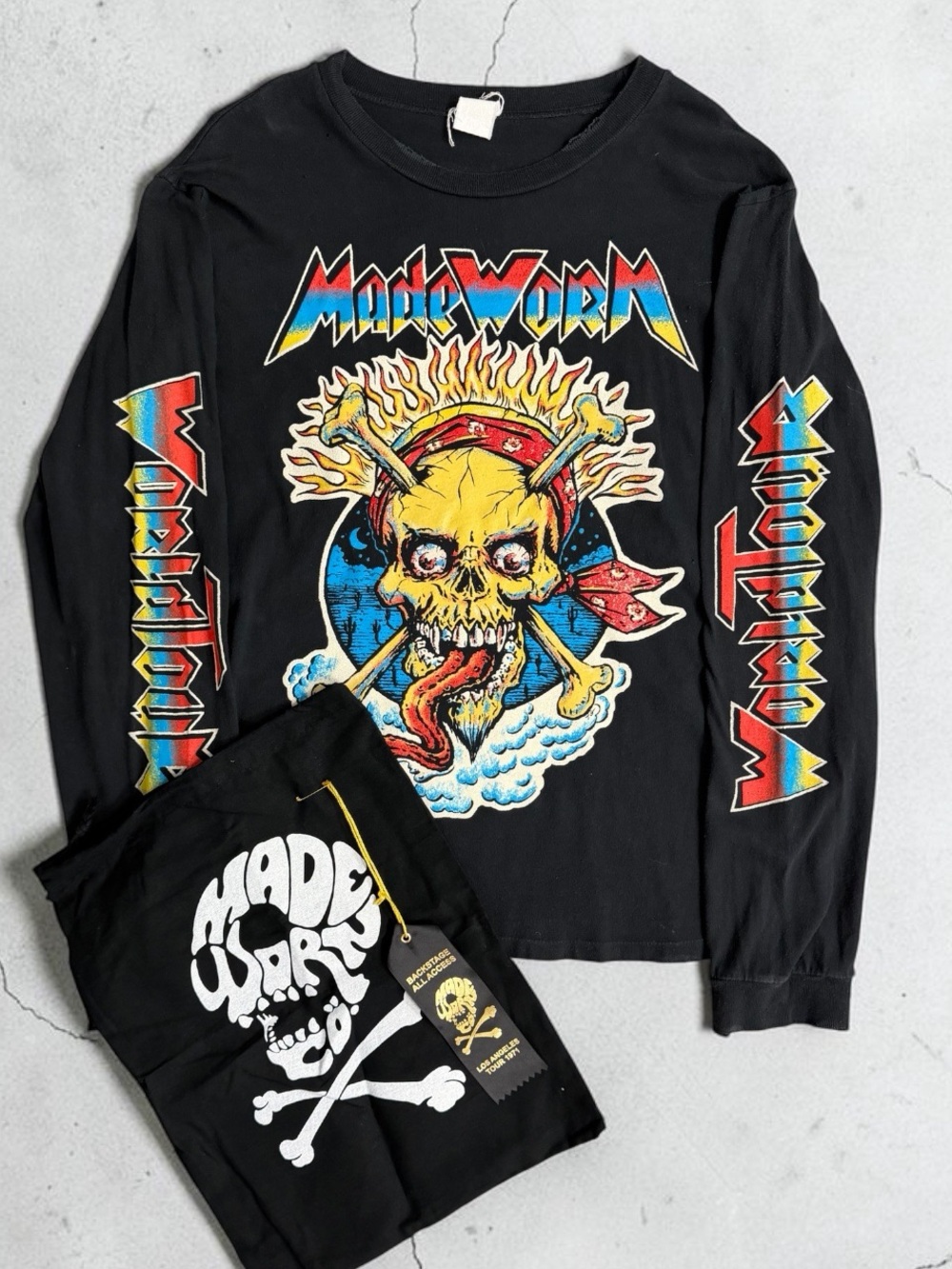 MadeWorn Long Sleeve Graphic T-Shirt